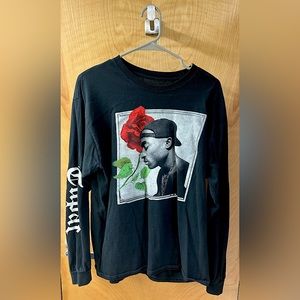 Large - Black - Long-sleeve T-Shirt (2Pac)